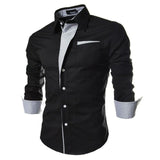 Long Sleeve Slim Fit Men Shirt