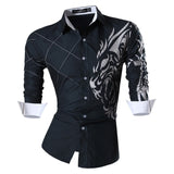 Jeans Slim Fit Men Shirts