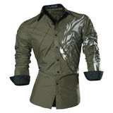 Jeans Slim Fit Men Shirts
