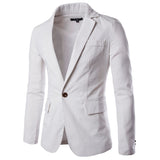 BLAZER Brand Clothing Men Suit Jacket